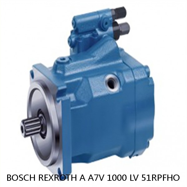 A A7V 1000 LV 51RPFHO BOSCH REXROTH A7V HYDRAULIC PISTON PUMP #1 image